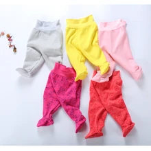 Штаны для малышей зимние плотные теплые детские леггинсы детские брюки для новорожденных брюки для маленьких мальчиков и девочек флисовая одежда для малышей брюки для новорожденных