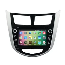7″ Android 5.1.1 Quad Core Car Stereo Audio Autoradio Head Unit Headunit for Hyundai Verna Accent Solaris 2011 2012 3G WIFI DVR