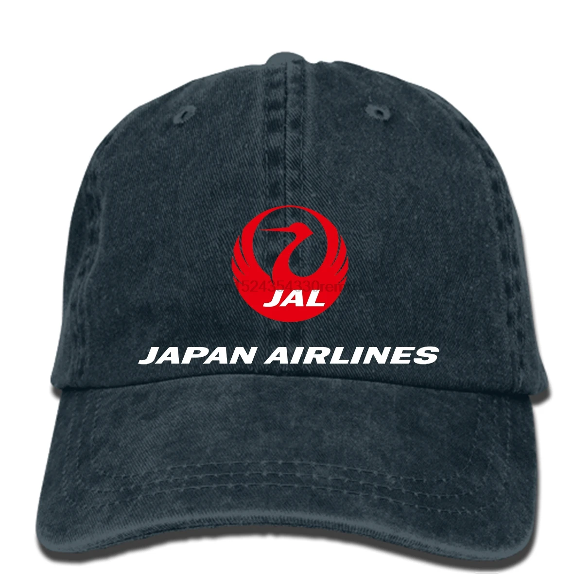 Хип-хоп бейсболки JAL Japan Airlines с логотипом POZG черные мужские и хлопковые кепки |