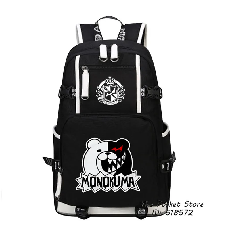Лидер продаж женский рюкзак Danganronpa Monokuma с героями мультфильмов школьные сумки из