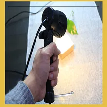 Фото огни фотографический свет белый светодио дный светодиодный светильник студийные огни прожектор воздух мягкая лампа студия заполняющий свет 4,5 Вт 220 В