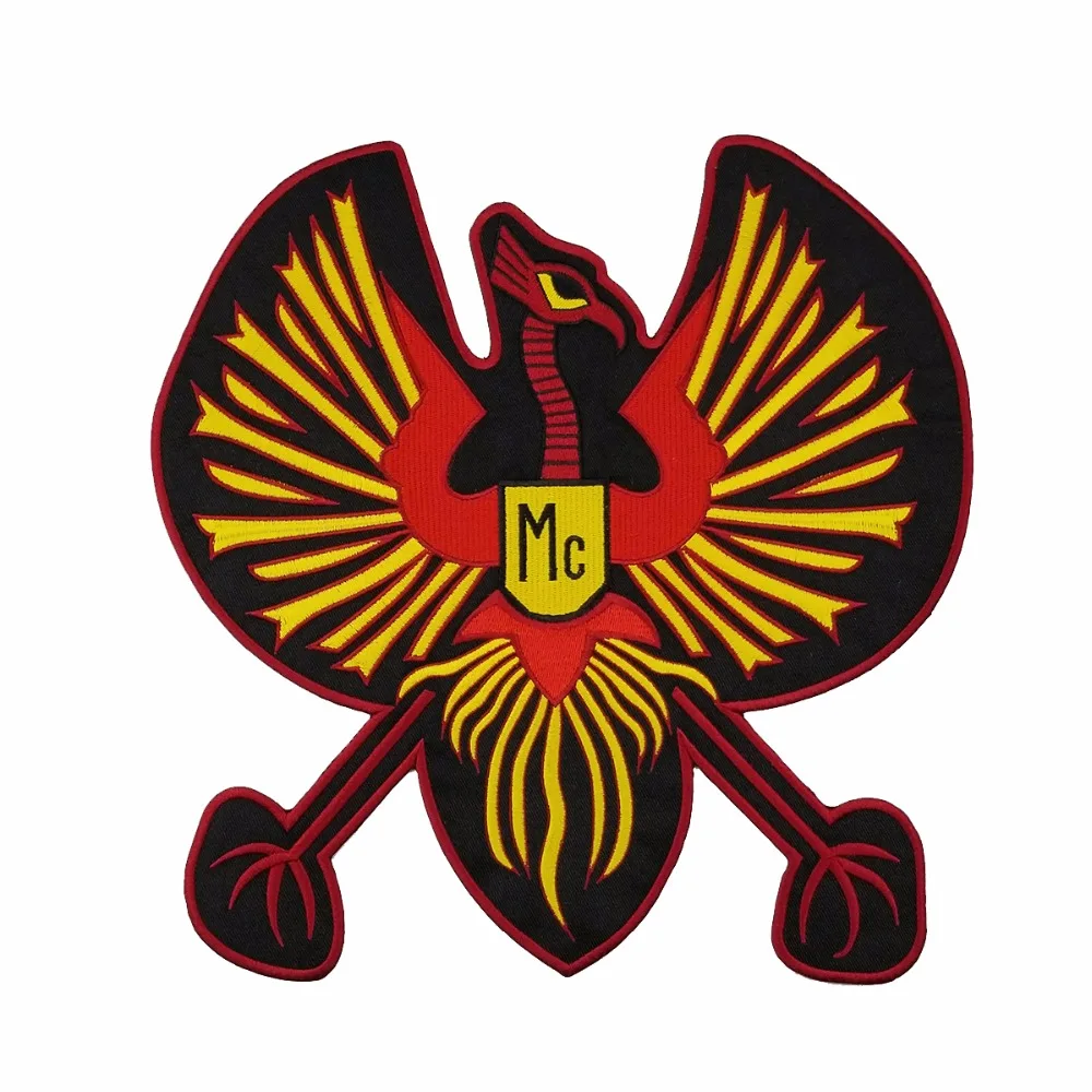 G0434 NEW ARRIVAL WARLOCKS Motorcycle Patch 1% Biker Rider Vest MC Embroidered Patch (7)