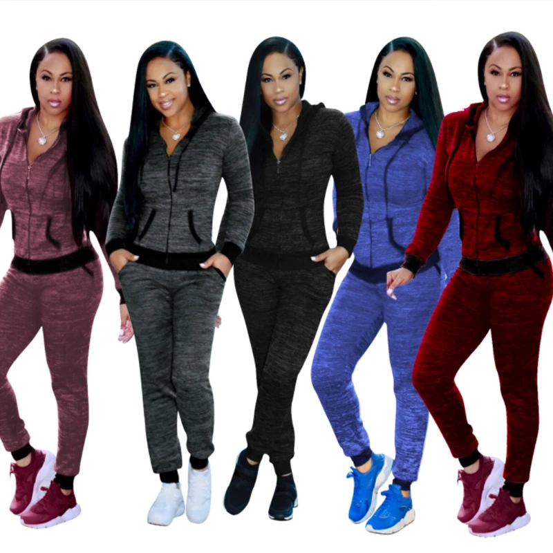 female tracksuit set