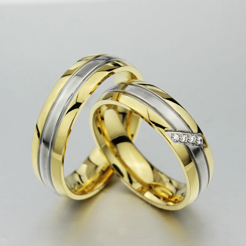 2017 Clic Fashion 18k Gold Rings For Men Women Engagement Ring 2017 Clic Fashion 18k Gold Rings For Men Women Engagement Ring Wedding In From Jewelry Accessories On Aliexpress Alibaba Group