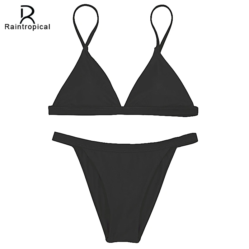 Raintropical 2019 New Mini Sexy Micro Bikinis Women Swimsuit Swimwear Brazilian Bikini Set Beach
