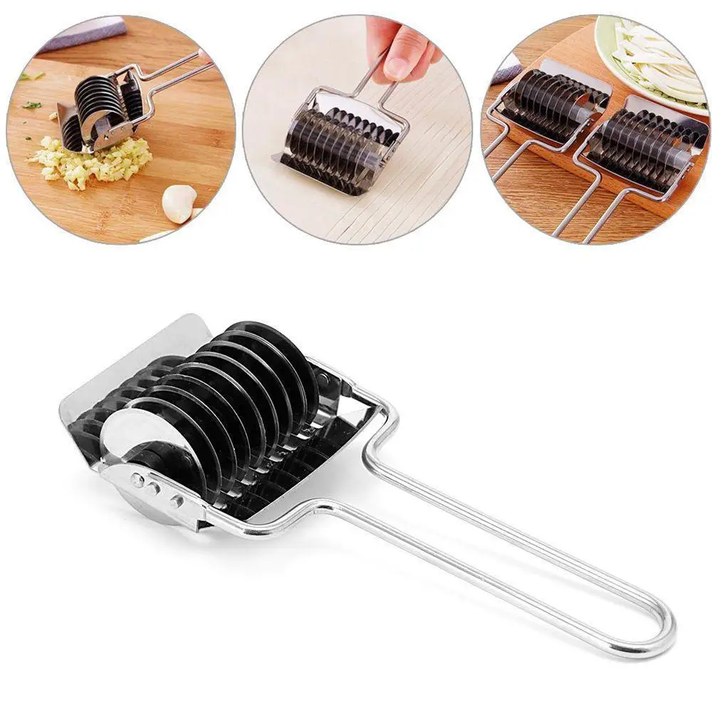 Gadget Stainless Steel Onion Chopper Slicer Garlic Coriander Cutter