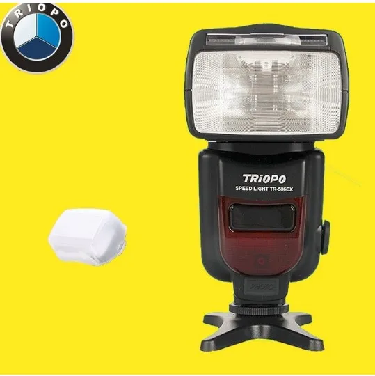 Triopo Flash Speedlight TR-586EX Wireless TTL Speedlite For EOS 6d 550D 60D 5D Mark II as YONGNUO YN-568EX | Электроника