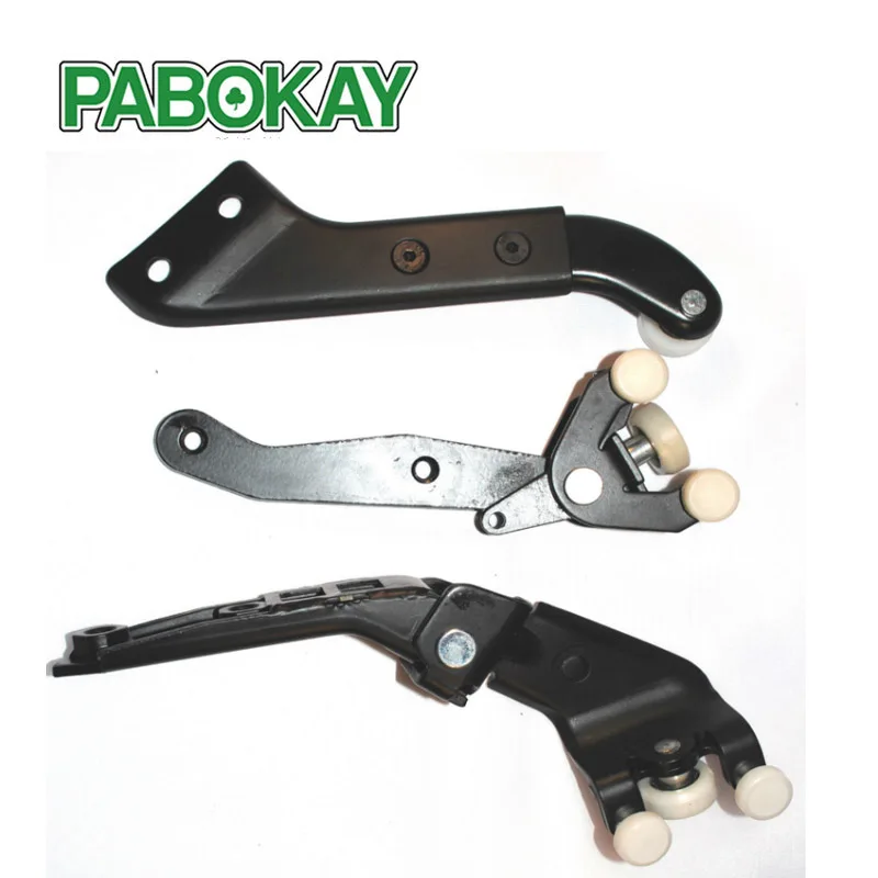 Preise FÜR VW T5 TRANSPORTER RECHTS RUTSCHE SCHIEBETÜR ROLLER ARM GUIDE MOUNT SET 7H0843436B 7H0843436D 7H0843398F 7H0843336C