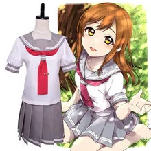 Japón Anime Love Live! Enma Ai Cosplay de Las Mujeres COS uniformes escolares marinero traje TOP + Skirt + Tie