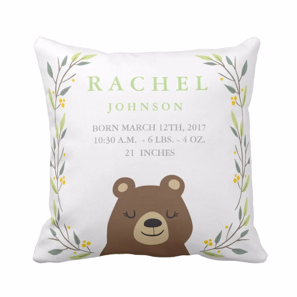 Наволочки на подушки из хлопка и полиэстера для детского сада|cushion cover|throw pillow