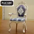 Neue Klassische Einfache Massivholz Französisch Tuch Stuhl Schreibtisch Und Stuhl|Esszimmer-Sets| -