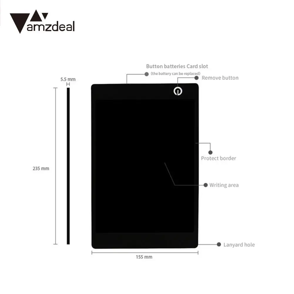 Цветной ЖК-электронный планшет, планшет для надписей, компьютерные аксессуары, блокнот для рисования, высокое качество