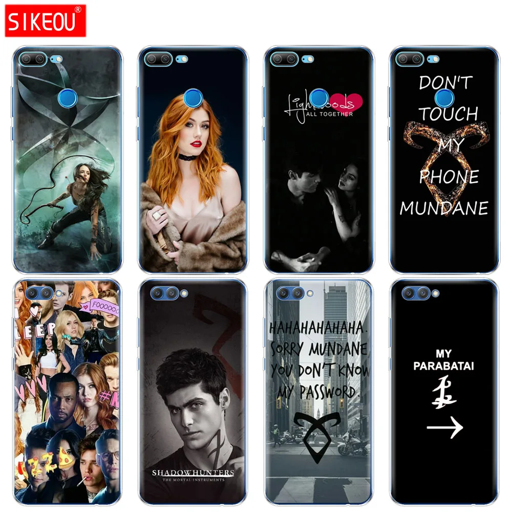 

Silicone Cover phone Case for Huawei Honor 10 V10 3c 4C 5c 5x 4A 6A 6C pro 6X 7X 6 7 8 9 LITE shadowhunters tv show