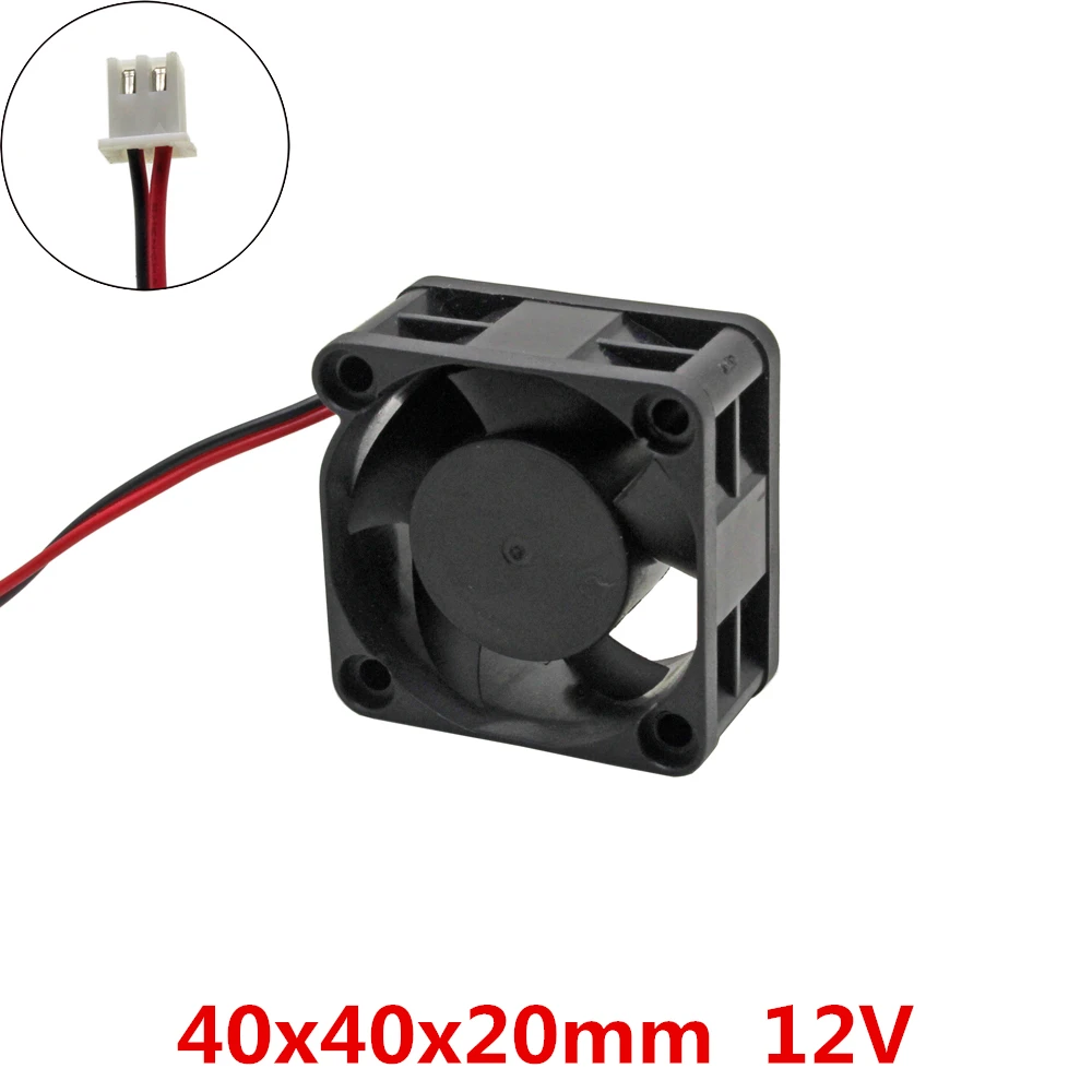 3 шт./лот 40x40x20 мм 4020 вентиляторы DC 12 В бесщеточные охлаждающий вентилятор Радиатор