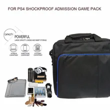 High quality Protective Game Bag Travel Storage Carry Case Shoulder Bags for PS4 Console Controller for PlayStation