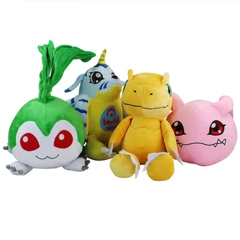

30-40cm Anime Digimon Plush Toy Agumon Gabumon Tanemon Koromon Stuffed Doll Brinquedo Gift For Children Free Shipping