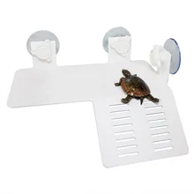 Водная черепаха сушильная платформа черепаха танк плавающий остров аквариумная рептилия домашние черепахи игровая площадка плавающие товары для животных Белый