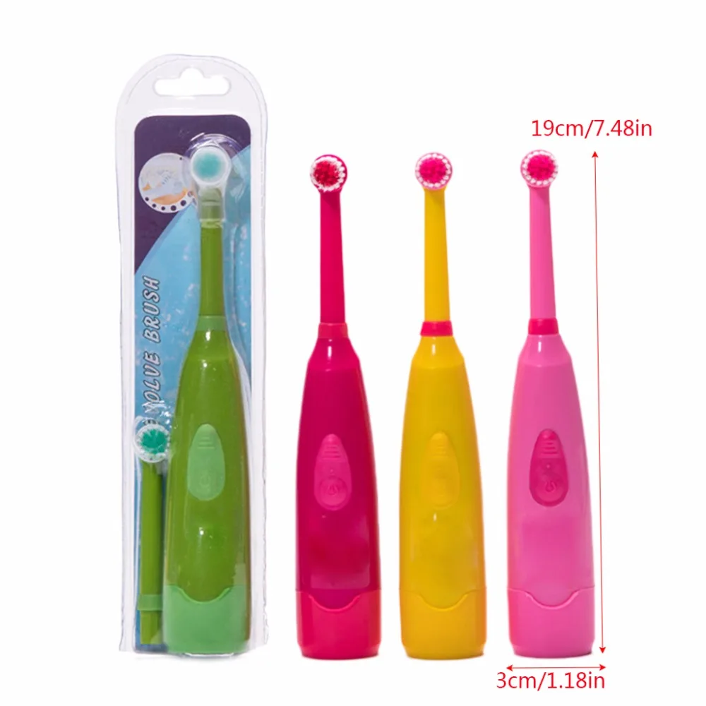 Children waterproof Electric Toothbrush silicone toothbrush Gum Massage