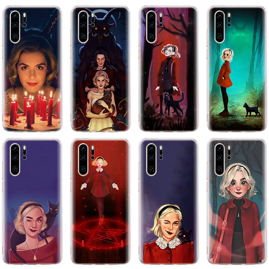 

Chilling Adventures of Sabrina Silicone Soft Phone Cases for Huawei P30 P20 Pro P10 P20 Lite Nova 4 4e P Smart Plus Case Coque