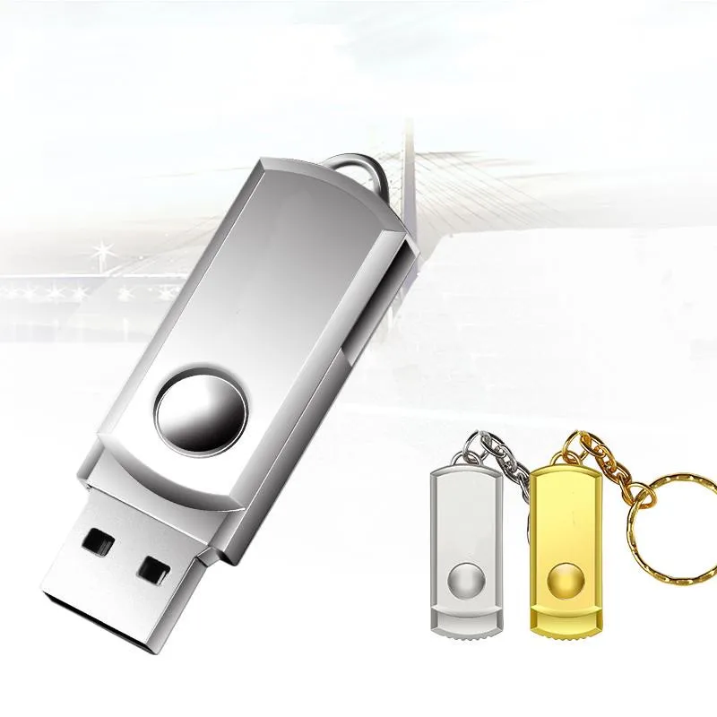 USB2.0 памяти 128 Гб флешки 64 GB 32 GB 16 GB 8 GB карту флэш-памяти с интерфейсом usb Высокоскоростной Флеш накопитель ratating usb-накопитель кольцо