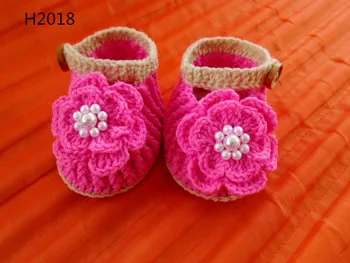 

crochet baby Newborn sandals