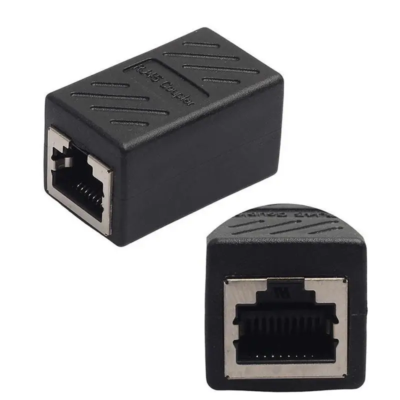 BEESCLOVER 1 шт. CAT6 сеть Ethernet RJ45 мама-мама LAN разъем сетевой адаптер Муфта r20