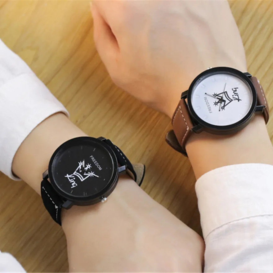 

Minimalism Leather Men's Watch 2018 Fashion Casual Men Watch High Quality Quartz Wristwatch Relogio Masculino Male Clock Hot