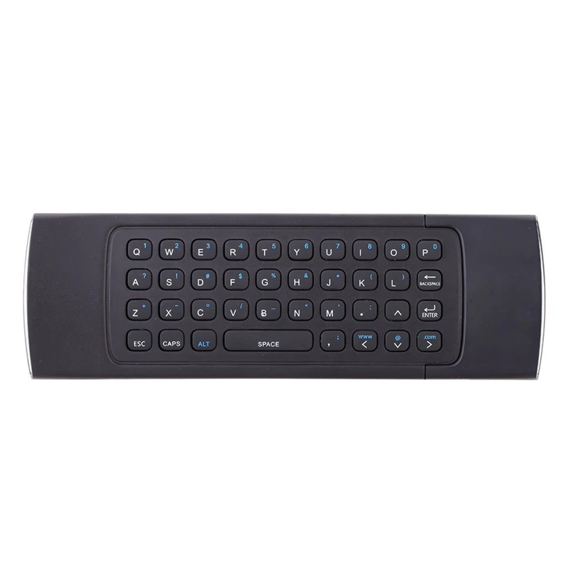 MX3 портативный 2,4G беспроводной пульт дистанционного управления клавиатура управление Лер Air mouse для смарт-ТВ на андроид ТВ коробка мини ПК HTPC черный