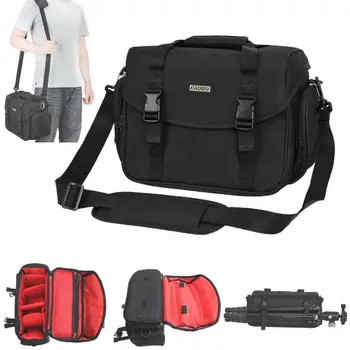 

D13 Portable Camera Handbag Shoulder Bag Photography Photo Bag Case for D4s D800 D610 D7100 D7000 D5500 D5300 D5200 D5100 etc.