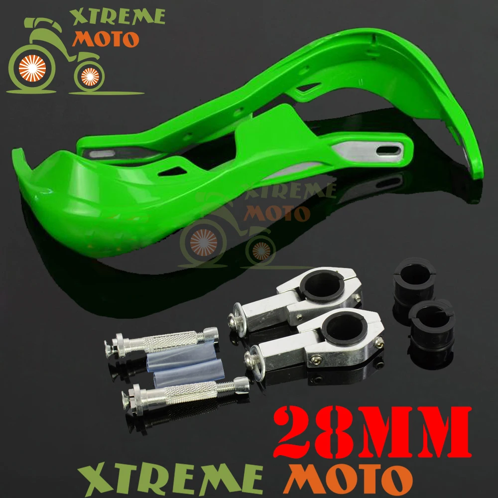 Кисточки Бар рукавицы Рука гвардии для Honda CR80 85 125R 250R 500R CRF110 150R 50 150F 230R 230F 250R 250X 250L 450R 450X Enduro - Цвет: Оранжевый