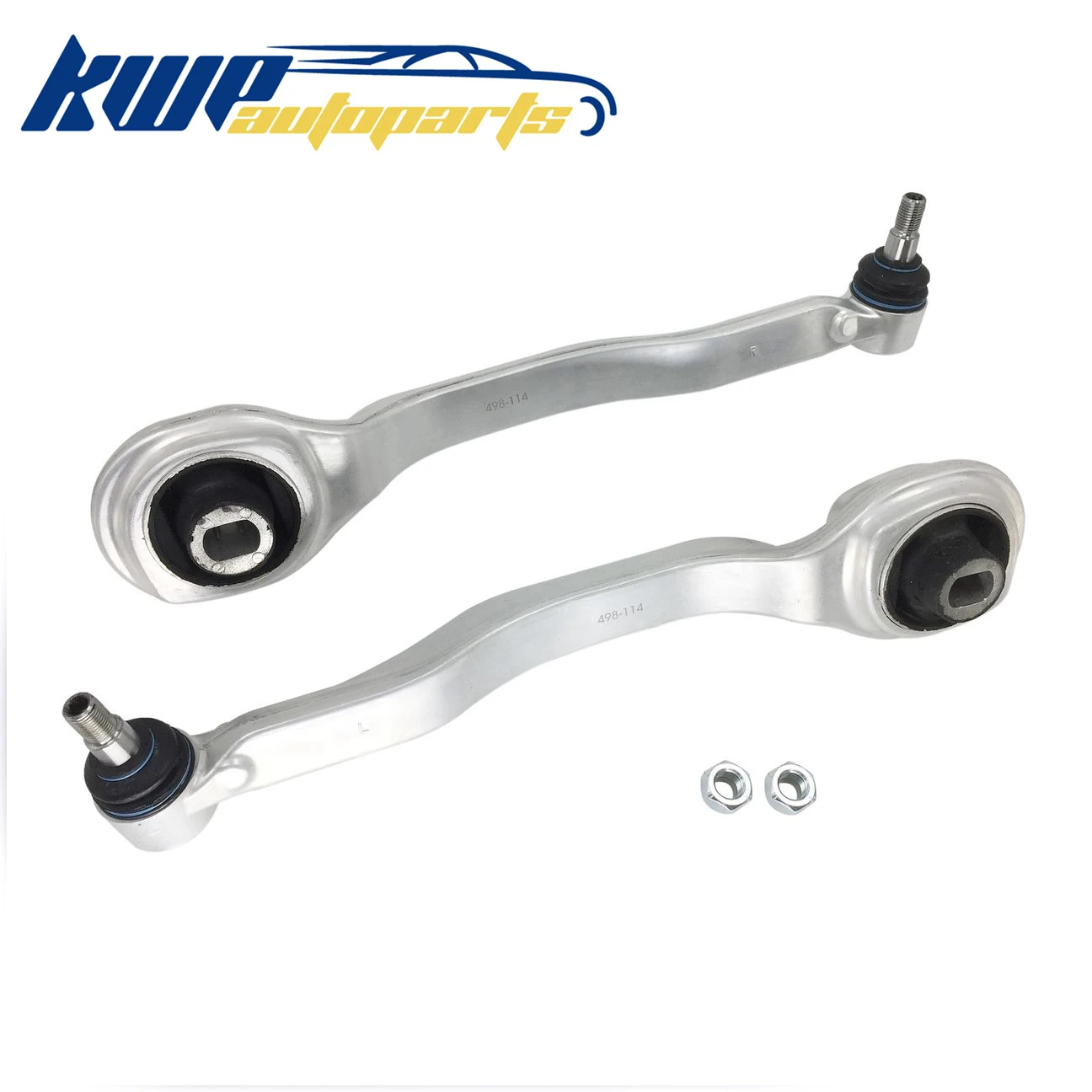 Front Forward Lower Control Arm w/ Ball Joint Set Pair for Mercedes CLS