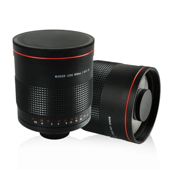 

900MM F/8.0 Camera Telephoto Manual Mirror Lens +T Mounter Adapter for Canon Nikon Sony Pentax Etc Camera