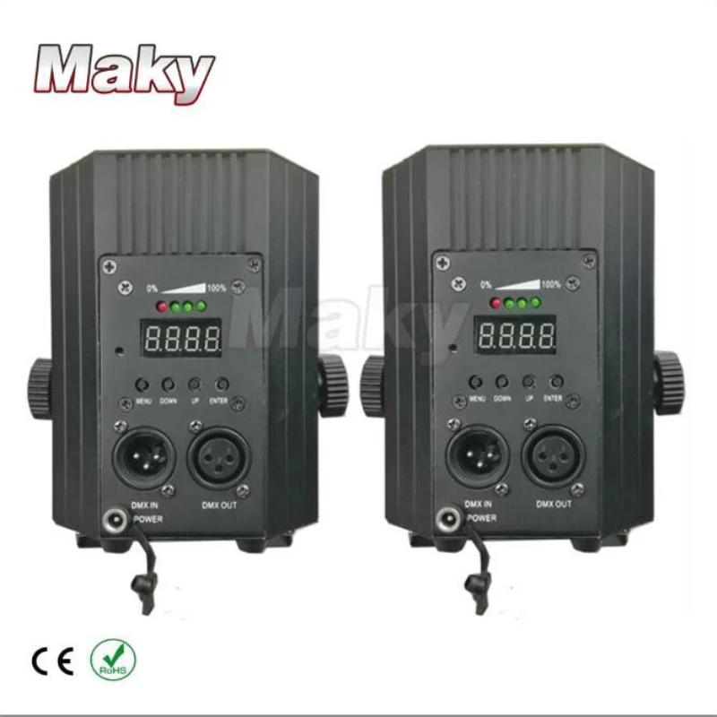 Чехол для полёта 6 в 1 + 2 световых MQ G116 4 шт led батарея беспроводная dmx IRC