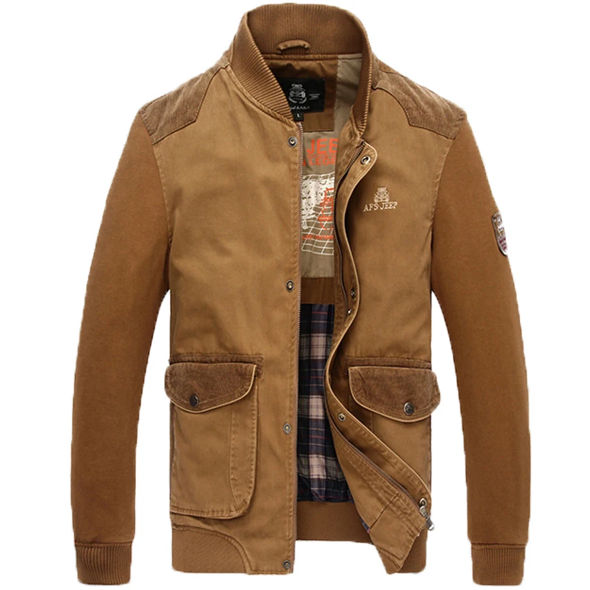 Parka Jaqueta Afs Jeep JEEP SPIRIT Autumn Winter Mid-length Cotton