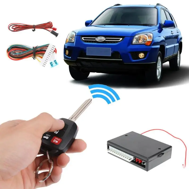 Universal Car Alarm Systems Auto Remote Central Kit Door Lock Keyless