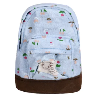 

2018 Elegant Backpack Top Quality Hot Sales Canvas Mini Floral Women Girls Kids Cheap Coin Pouch