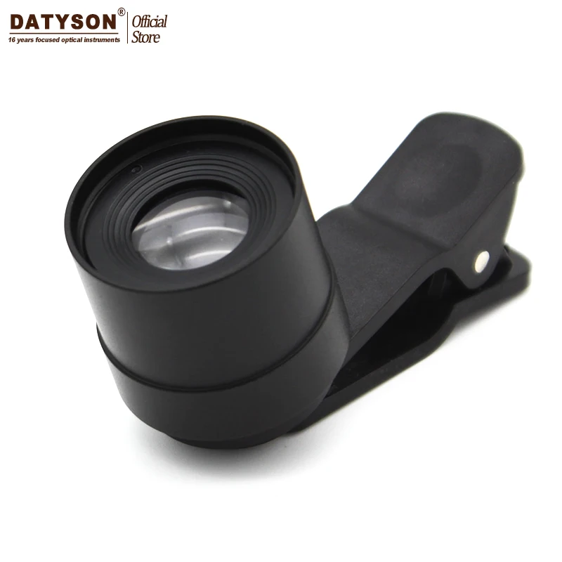 

10mm Cell Phone Holder Telescope Eyepiece Astronomical Ocular Lens with Clip - 1.25 Inch Port for Astrophotography