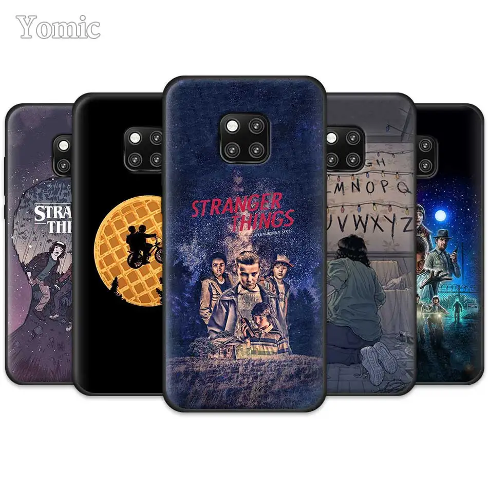 

TPU Soft Case for Huawei Mate 20 Pro 10 20 Lite Honor 20 Lite 20 Pro P20 P30 Pro Rocky Stranger Things Cell Phone Case Cover