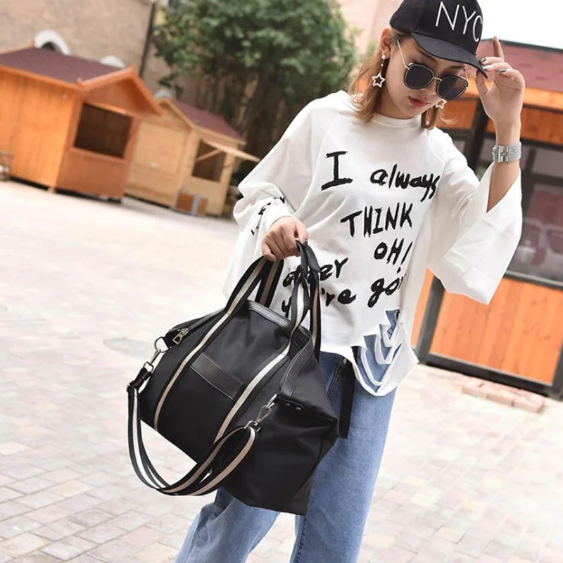 

Waterproof Oxford Women Men Travel Bags Carry on Luggage Bags Men Duffel Bags Travel Tote Large Weekend Bag Overnight sac femme