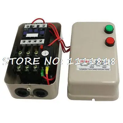 

4.5-7.2A 3 Phase AC Contactor Motor Control Magnetic Starter 110V Coil 3KW 4 HP