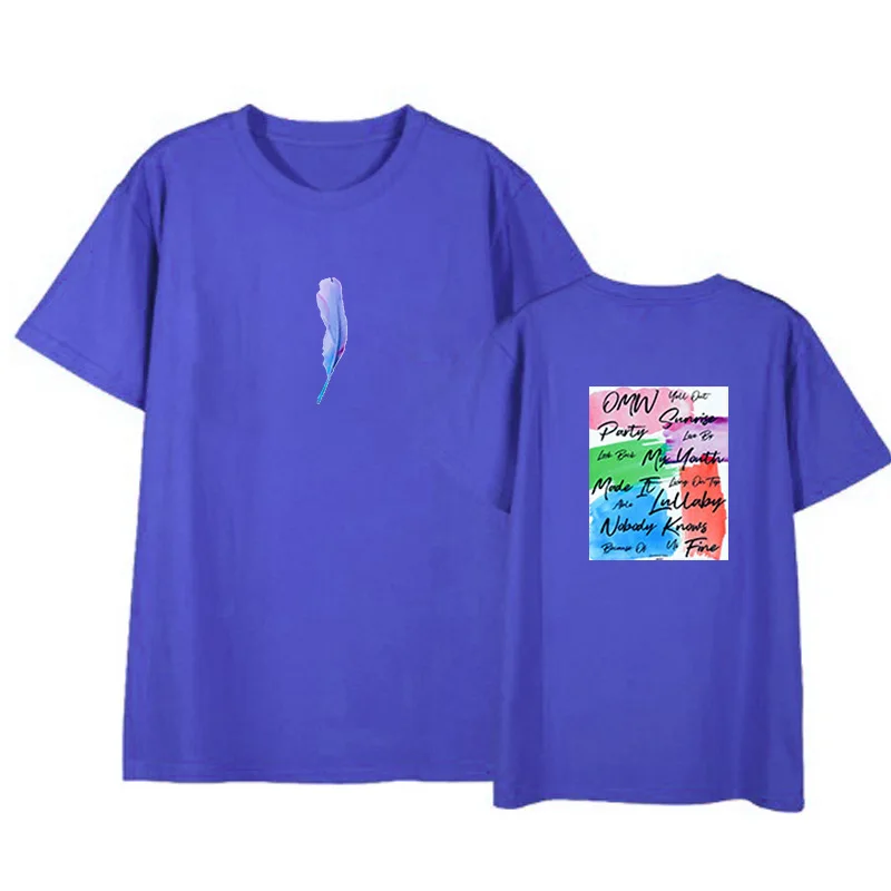 Kpop got7 new album present you same printing o neck t shirt for i got7 summer short sleeve t-shirt causal top (3)
