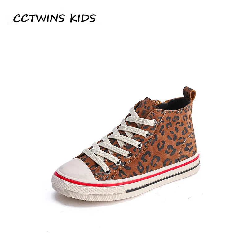 

CCTWINS KIDS 2018 Autumn Children Genuine Leather Shoe Baby Girl High Top Sneaker Boy Fashion Sport Trainer FH2332