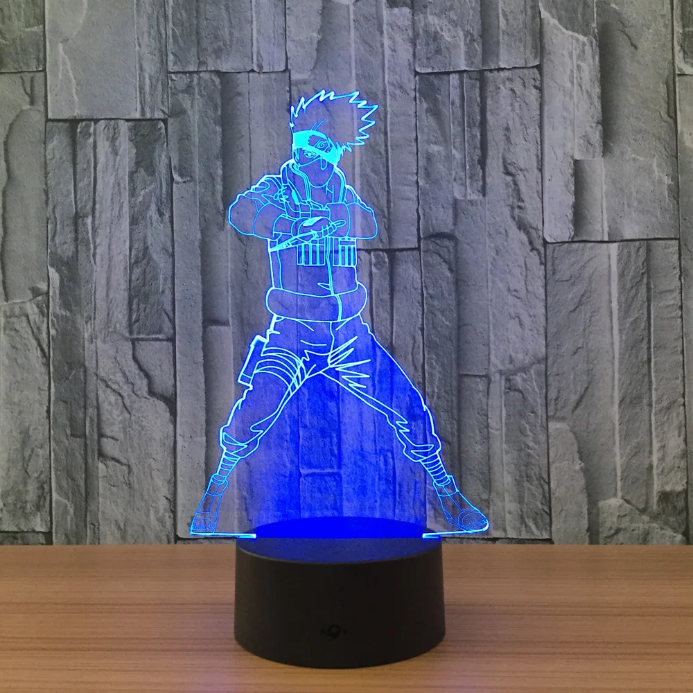 

3D Novelty Light Dragon Ball Goku 7 Colors Changing LED Lamp NEW Luminaria 3D Lights Action Figure Kids Gift Toys Bedroom Decor