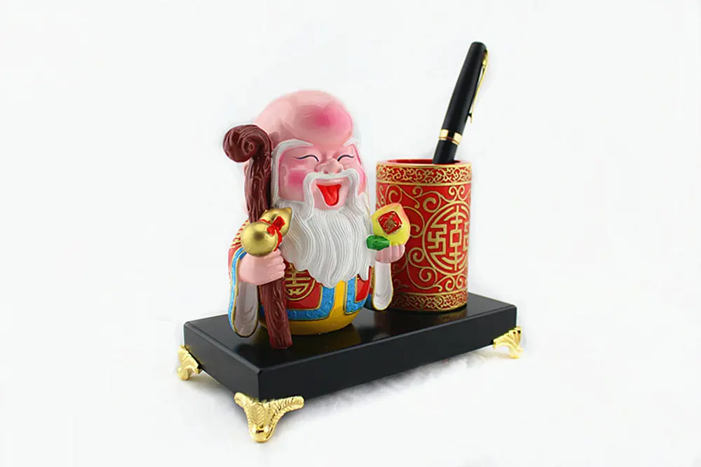 Chinese style pen holder God of Long Life Peking Opera doll figure Traditional features gift Z002 | Игрушки и хобби