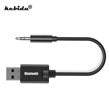 Kebidu USB Bluetooth 4,2 приемник 3,5 мм разъем беспроводной аудио музыка стерео адаптер ключ для ТВ ПК Bluetooth динамик наушники