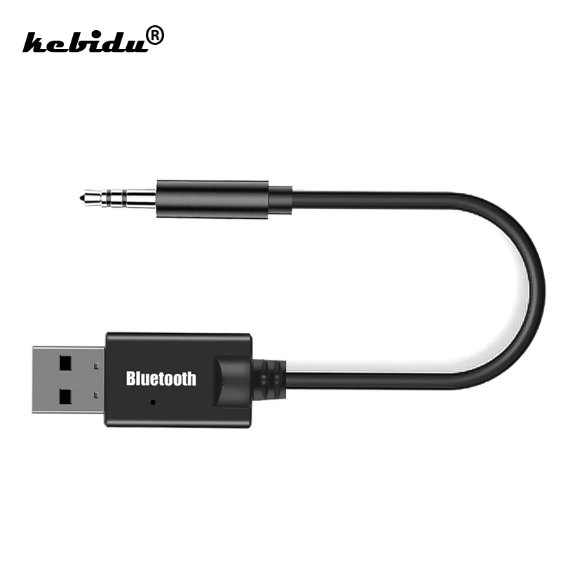 Приемник kebidu USB Bluetooth 4 2 с разъемом 3 5 мм беспроводной аудио музыкальный стерео