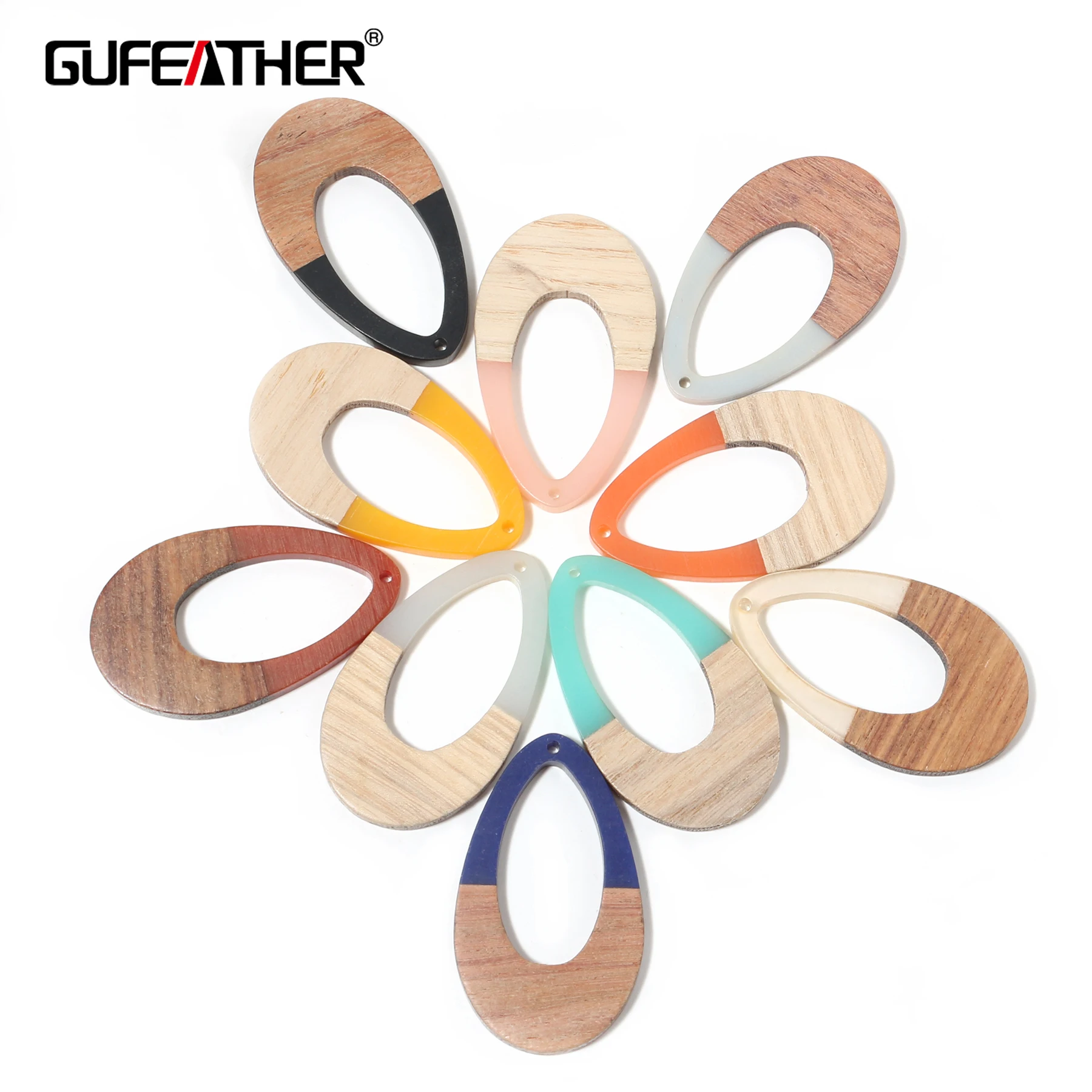 GUFEATHER M342 фурнитура для изготовления ювелирных изделий подвески ручная работа diy