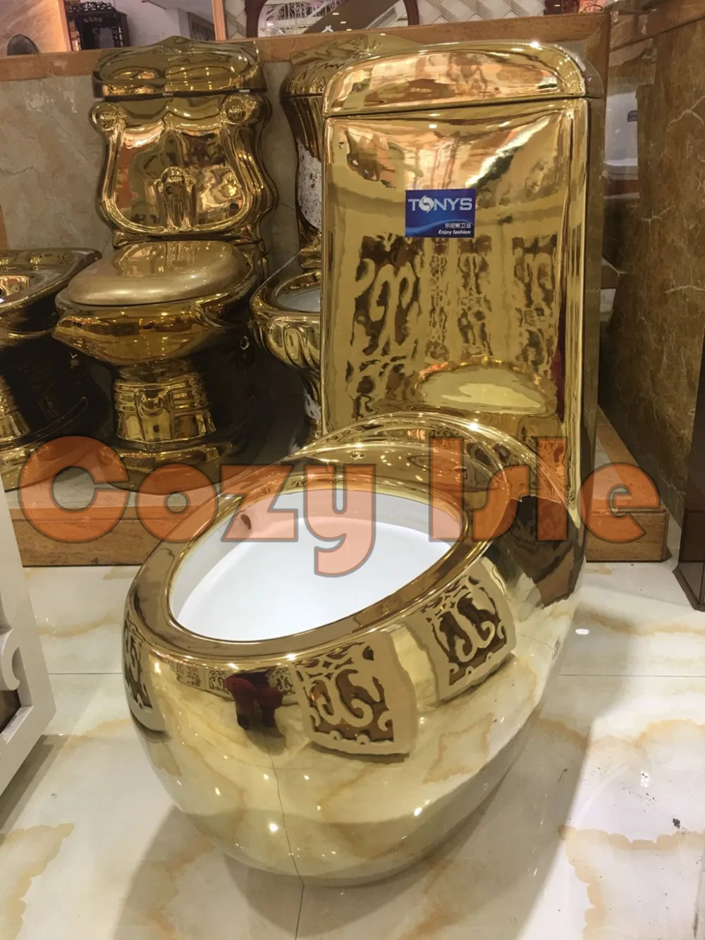 Где Купить Золотой Унитаз
