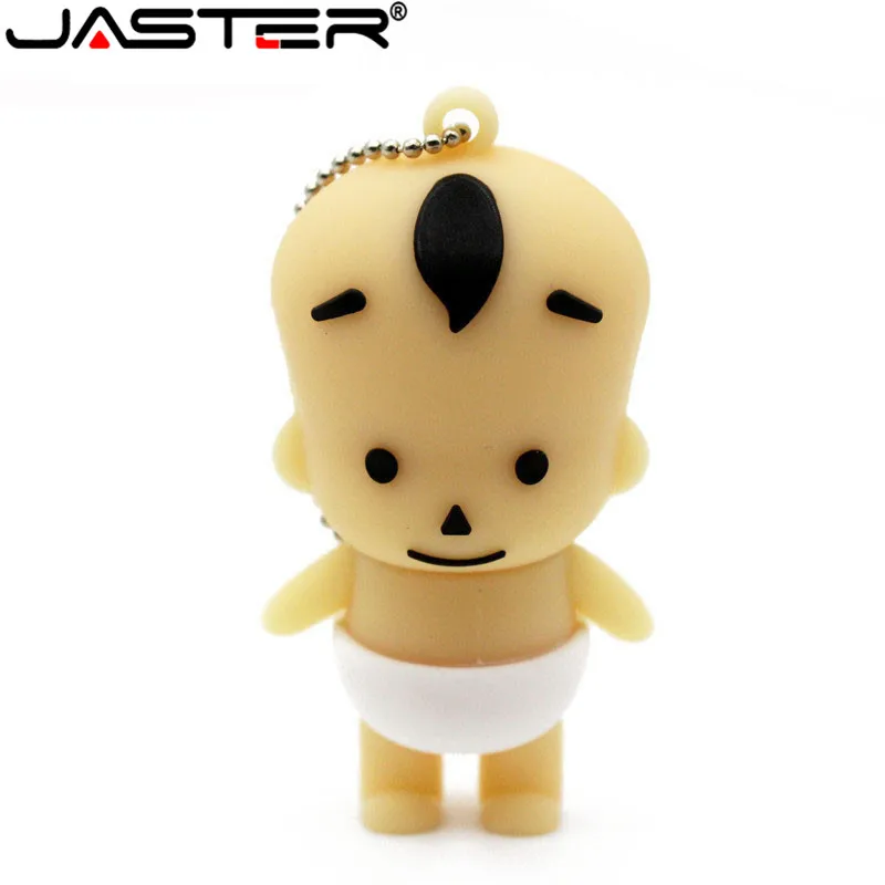 JASTER новый Usb флэш накопитель милый флеш силиконовый Смайл ребенок мультфильм usb 2 0
