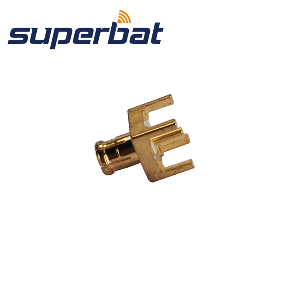 RF Coaxial Connector Male PCB Mount for Electronic Components